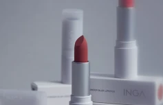 Помада для губ с полуматовым финишем INGA Powder Blur Lipstick Pink In The City