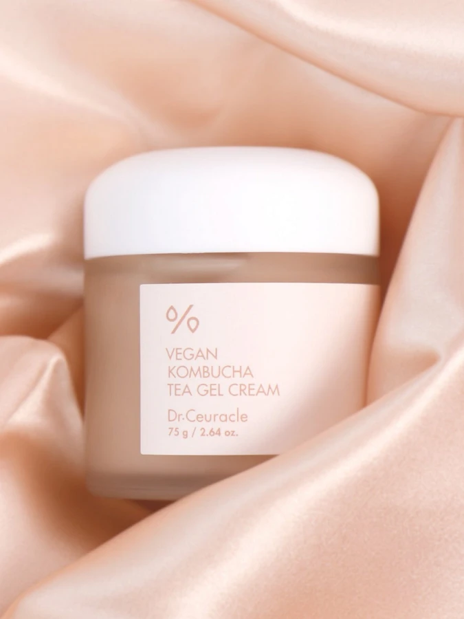 Веганский гель-крем с чаем комбуча Dr.Ceuracle Vegan Kombucha Tea Gel Cream