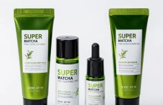 Набор миниатюр для сужения пор с чаем матча Some By Mi Super Matcha Pore Care Starter Kit