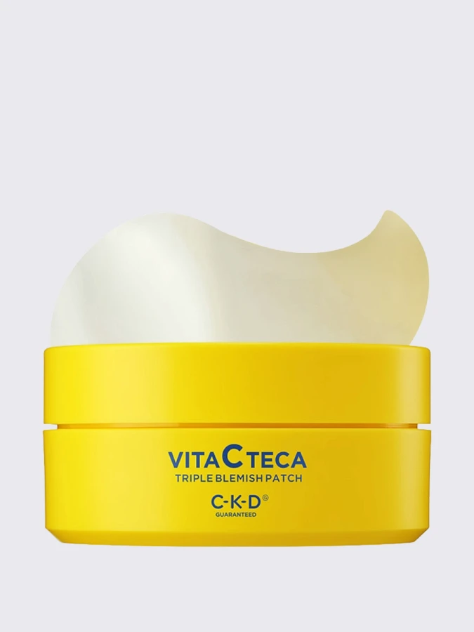 Осветляющие патчи для век с витамином С CKD Vita C Teca Triple Blemish Patch