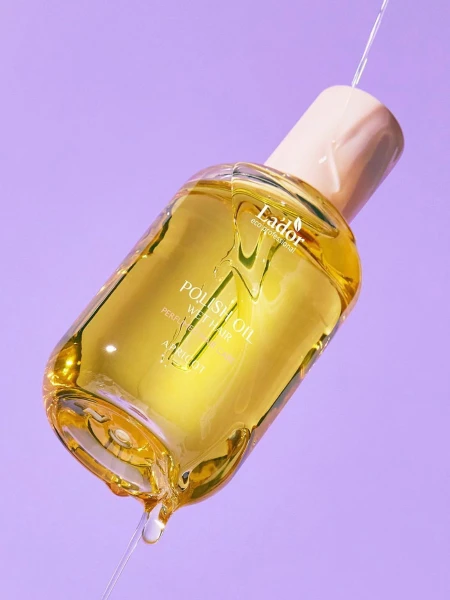 Разглаживающее парфюмированное масло для волос с абрикосовым ароматом La’dor Polish Oil Apricot