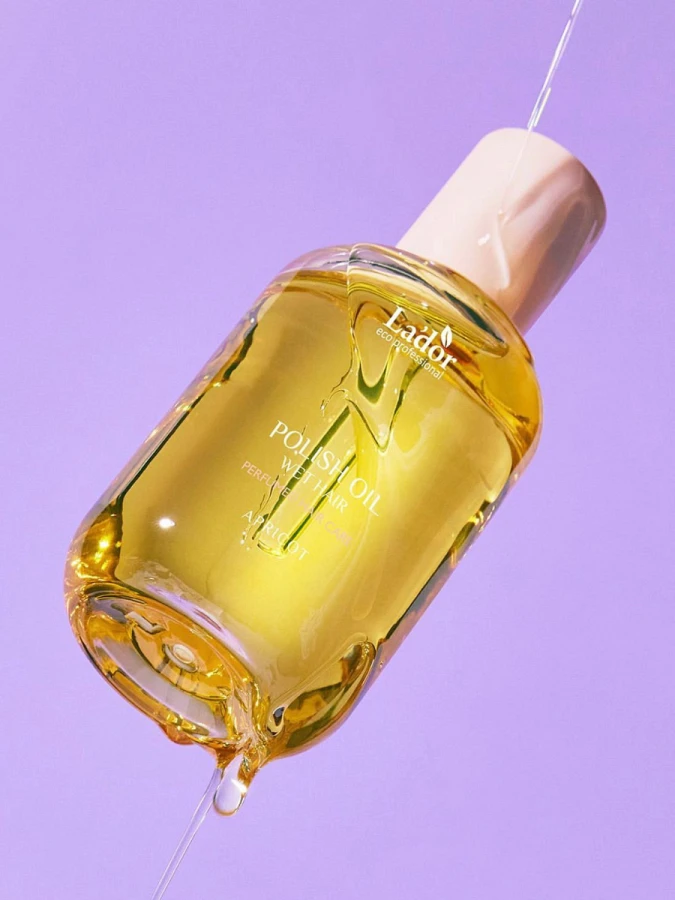 Разглаживающее парфюмированное масло для волос с абрикосовым ароматом La’dor Polish Oil Apricot