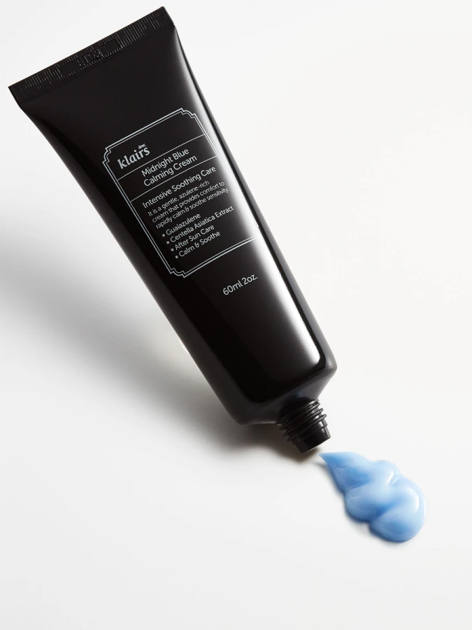 Регенерирующий успокаивающий ночной крем с пептидами и центеллой Dear, Klairs Midnight Blue Calming Cream 