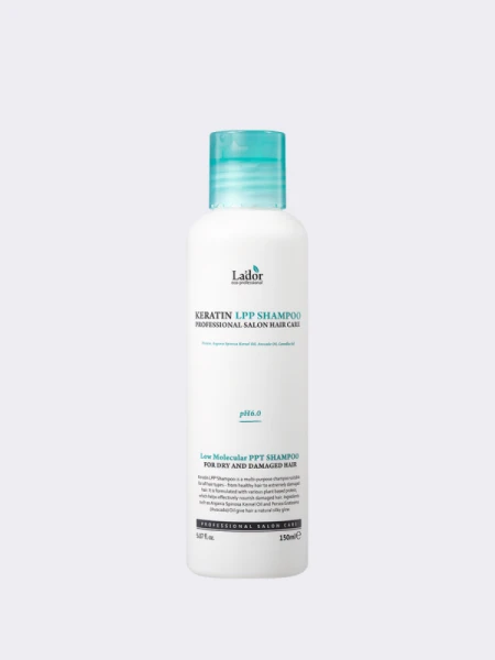 Кератиновый шампунь для волос La’dor pH6.0 Keratin LPP Shampoo