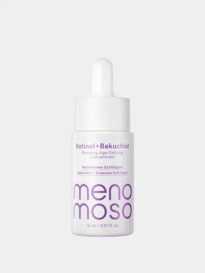 Обновляющая сыворотка с ретинолом и бакучиолом MENOMOSO Retinol + Bakuchiol Blending Age-Defying Concentrate