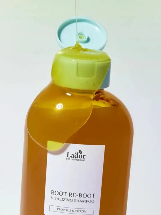 Питательный шампунь для волос с экстрактом цитрона и прополисом La’dor Root Re-Boot Vitalizing Shampoo Propolis & Citron