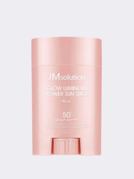 Солнцезащитный стик с экстрактом розы JMsolution Glow Luminous Flower Light Sun Stick SPF50+PA++++ Солнцезащитный стик с экстрактом розы JMsolution Glow Luminous Flower Light Sun Stick SPF50+PA++++