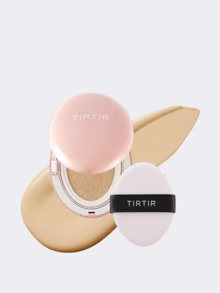 МИНИ Тональный кушон со стойким матовым финишем TIRTIR Mask Fit All-Cover Cushion 21W Natural Ivory МИНИ Тональный кушон со стойким матовым финишем TIRTIR Mask Fit All-Cover Cushion 21W Natural Ivory
