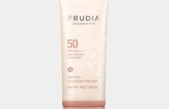 Невесомый тональный крем с фактором защиты от солнца Frudia Bare Skin Foundation Free Sun