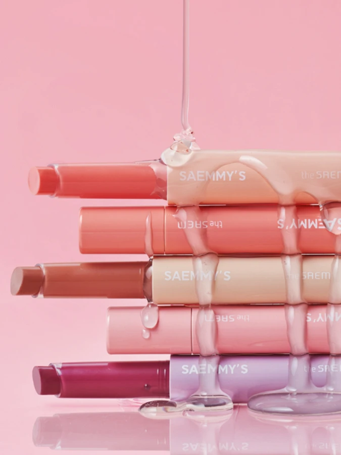 Оттеночный бальзам для губ The Saem Saemmy's Syrup Shot Melting Balm 03 Nougat Peanut
