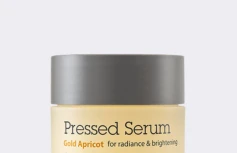 Спрессованная сыворотка-крем для сияния кожи TRAVEL Blithe Pressed Serum Gold Apricot