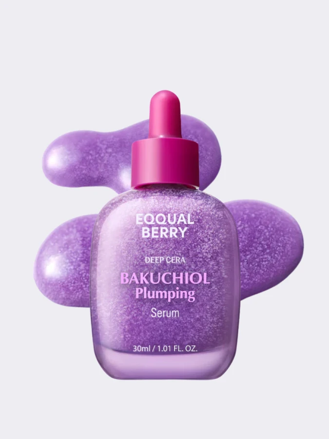 Укрепляющая капсульная сыворотка с бакучиолом EQQUALBERRY Bakuchiol Plumping Serum
