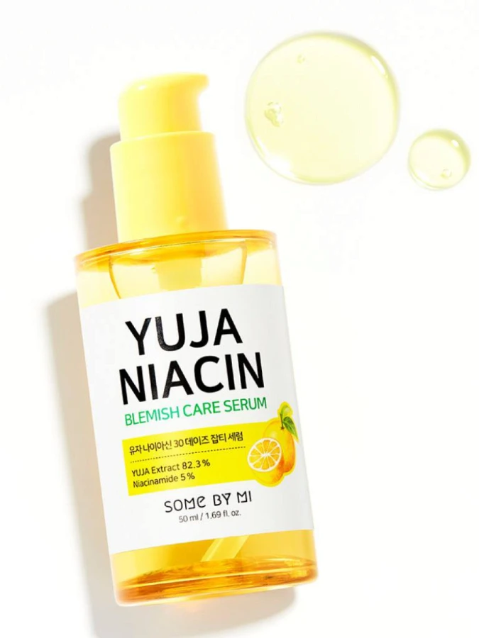 Осветляющая сыворотка с юзу и ниацинамидом Some By Mi Yuja Niacin Blemish Care Serum
