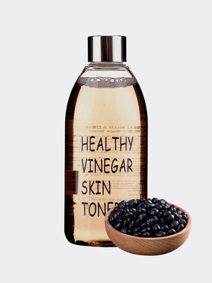 Ферментированный тонер для лица с бобовыми экстрактами RealSkin Healthy Vinegar Skin Toner Red Ginseng Black Bean Ферментированный тонер для лица с бобовыми экстрактами RealSkin Healthy Vinegar Skin Toner Red Ginseng Black Bean