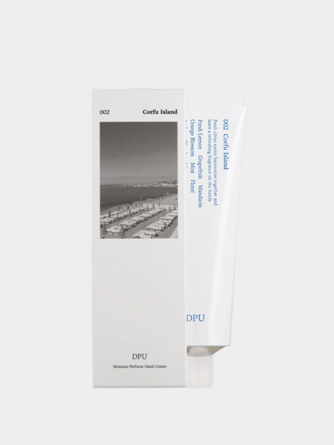 Парфюмированный крем для рук DPU Moisture Perfume Hand Cream Corfu Island