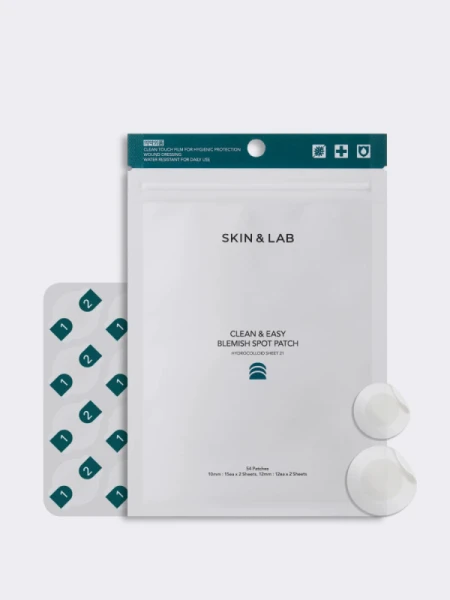 Патчи против воспалений SKIN&LAB Clean&Easy Blemish Spot Patch Патчи против воспалений SKIN&LAB Clean&Easy Blemish Spot Patch