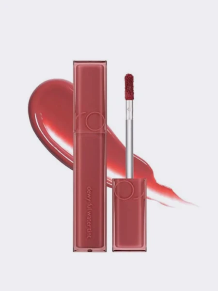 Лёгкий глянцевый тинт в оттенке розовых лепестков rom&nd DEWY·FUL Water Tint 03 If Rose