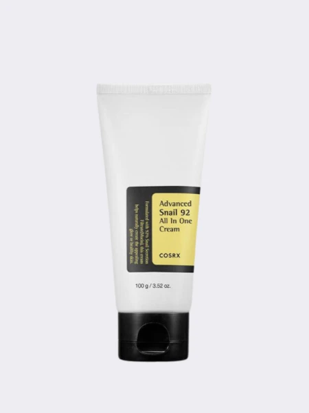 Восстанавливающий крем для лица с муцином улитки в тубе COSRX Advanced Snail 92 All in one Cream Tube Восстанавливающий крем для лица с муцином улитки в тубе COSRX Advanced Snail 92 All in one Cream Tube