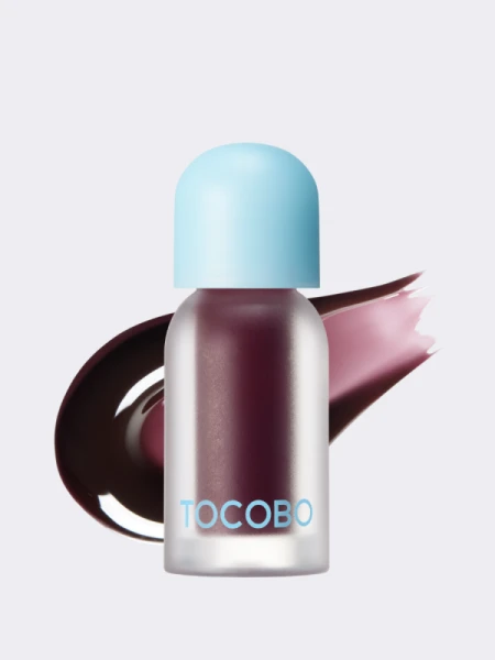 Оттеночное масло-плампер для губ TOCOBO Juicy Berry Plumping Lip Oil 03 Black Cherry