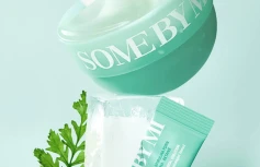Успокаивающая маска-щербет со спирулиной и ПДРН Some By Mi Spirulina PDRN Soothing Sherbet Mask