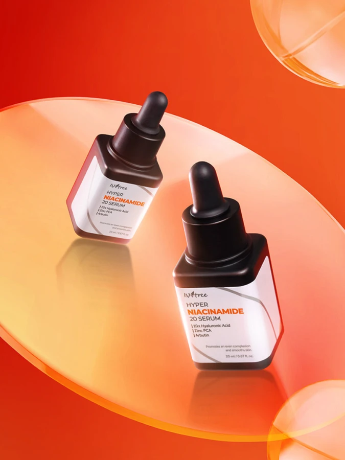 Себорегулирующая сыворотка для лица с ниацинамидом IsNtree Hyper Niacinamide 20 Serum