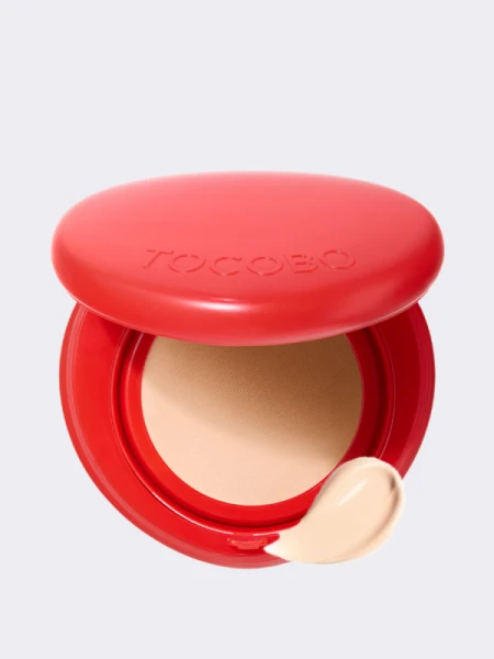 Тональный кушон с сияющим финишем TOCOBO Apple Dewy Fit Cushion 19 Cream