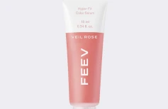 Цветная сыворотка-румяна FEEV Hyper-Fit Color Serum Veil Rose Mini