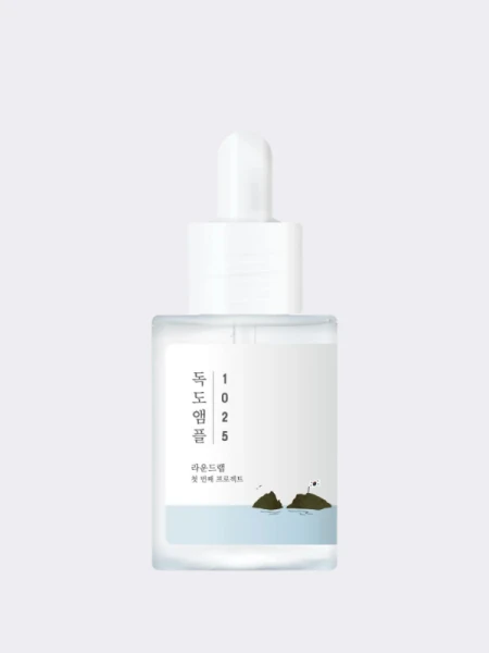 Увлажняющая сыворотка для лица с морской водой Round Lab 1025 Dokdo Ampoule Увлажняющая сыворотка для лица с морской водой Round Lab 1025 Dokdo Ampoule