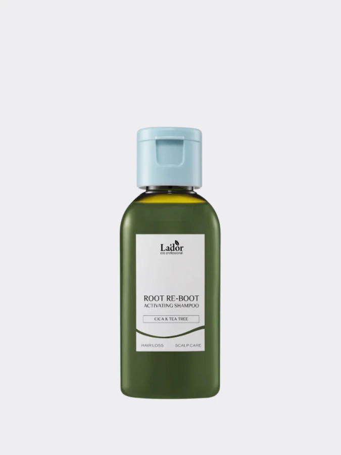 Освежающий шампунь для волос TRAVEL La’dor Root Re-Boot Activating Shampoo Cica & Tea Tree