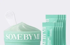 Успокаивающая маска-щербет со спирулиной и ПДРН Some By Mi Spirulina PDRN Soothing Sherbet Mask