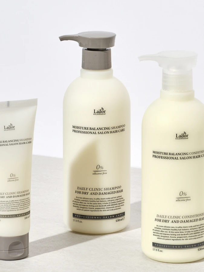 Увлажняющий шампунь для волос с растительными экстрактами La’dor Moisture Balancing Shampoo