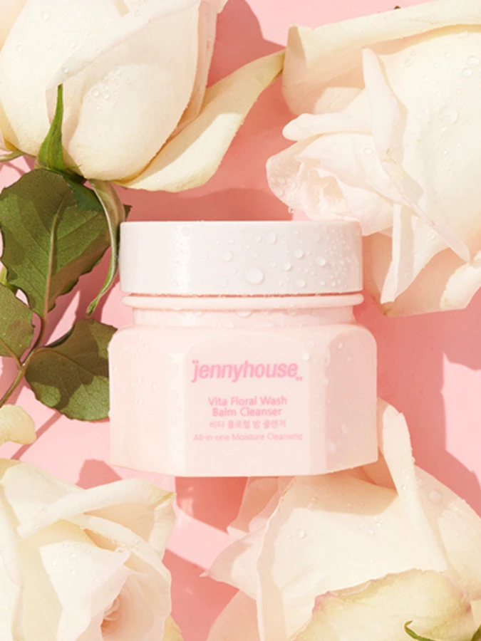 Очищающий гидрофильный бальзам для умывания JennyHouse Vita Floral Wash Balm Cleanser