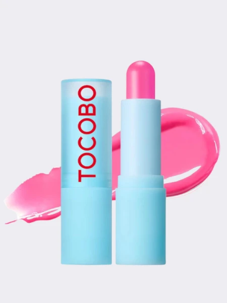 Увлажняющий оттеночный бальзам для губ в розовом оттенке TOCOBO Glass Tinted Lip Balm 012 Better Pink