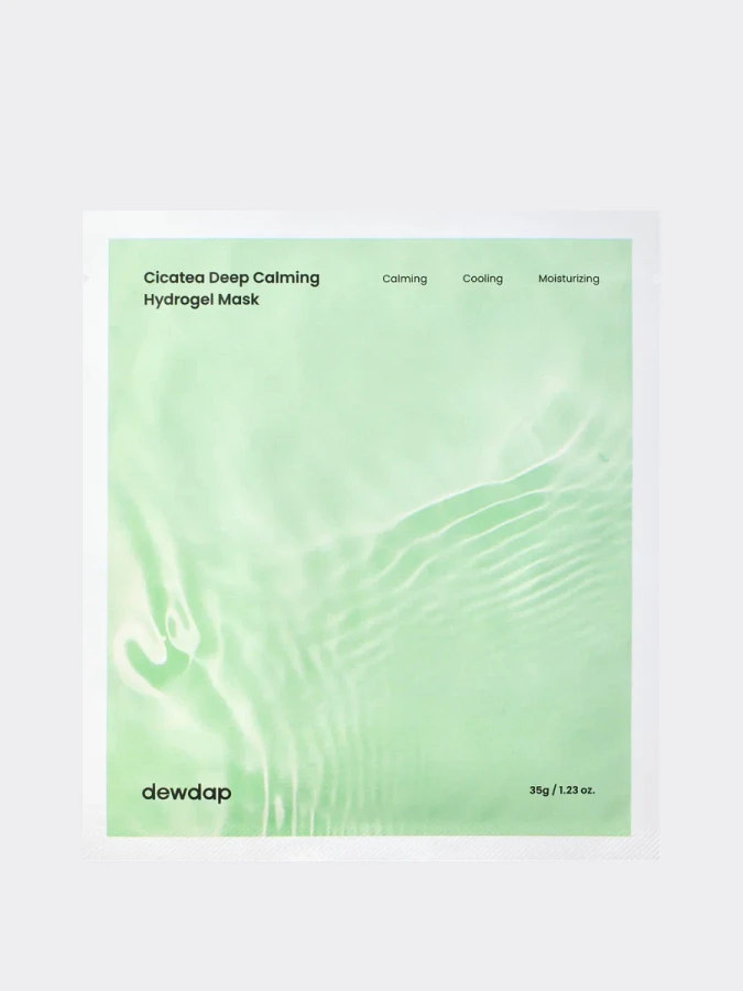 Успокаивающая гидрогелевая маска с центеллой dewdap Cicatea Deep Calming Hydrogel Mask