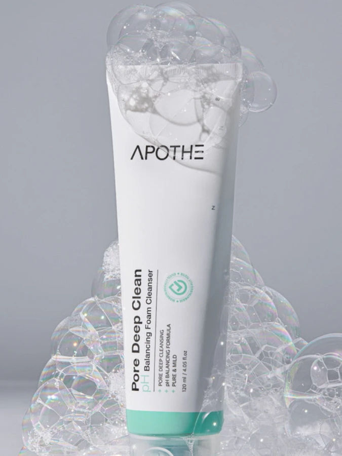 Балансирующая пенка для умывания APOTHE Pore Deep Clean pH Balancing Foam Cleanser