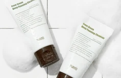 МИНИ Слабокислотная пенка с центеллой и зеленым чаем Purito From Green Deep Foaming Cleanser