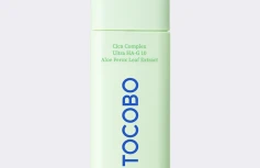 Солнцезащитный лосьон для лица с экстрактом центеллы TOCOBO Cica Calming Sun Serum SPF50+ PA++++