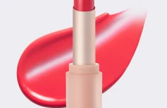 Глянцевая помада в вишневом оттенке Dasique Mood Glow Lipstick #08 Cherry Drop