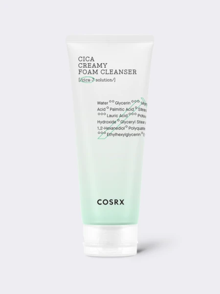 Кремовая пенка для чувствительной кожи Cosrx Cica Creamy Foam Cleanser Кремовая пенка для чувствительной кожи Cosrx Cica Creamy Foam Cleanser