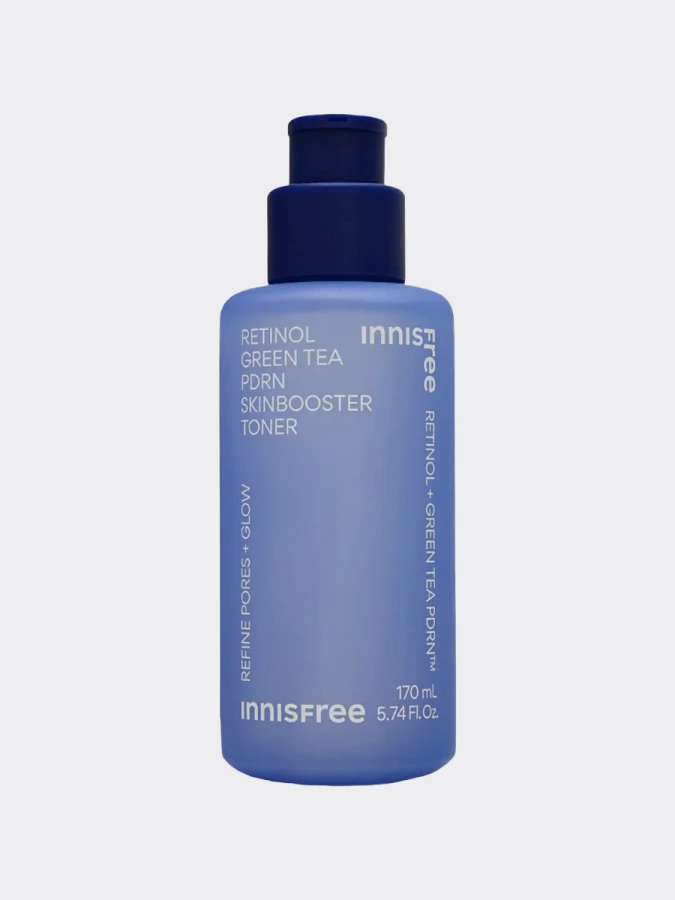 Укрепляющий тонер-бустер с ретинолом и ПДРН innisfree Retinol Green Tea Pdrn Toner