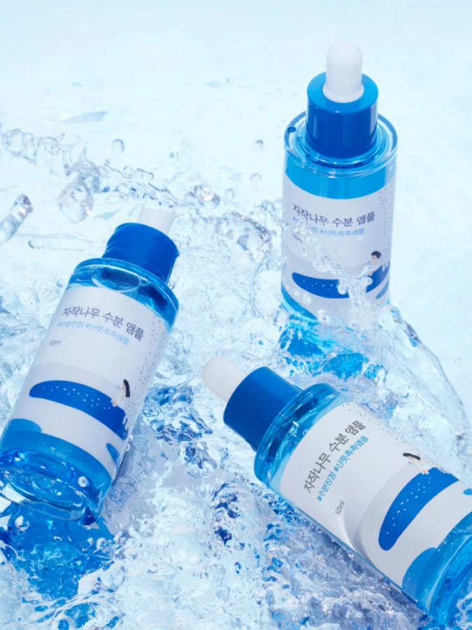 Интенсивная увлажняющая ампульная сыворотка для лица с берёзовым соком Round Lab Birch Juice Moisturizing Ampoule