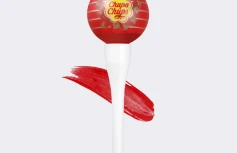 Жидкая губная помада-тинт Chupa Chups Lip Locker Tint Strawberry