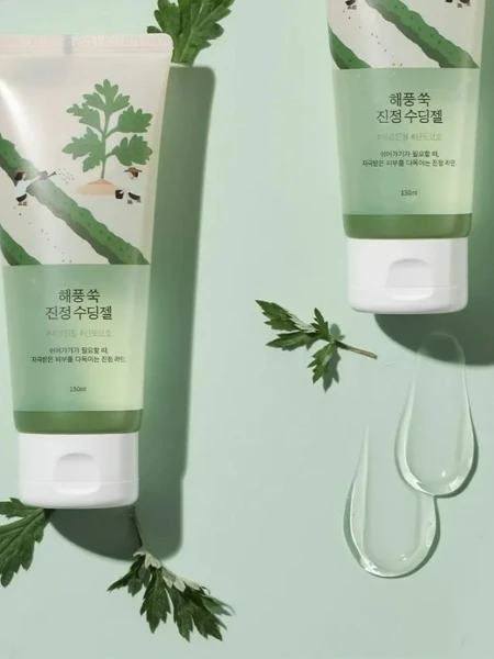 Успокаивающий гель с экстрактом полыни Round Lab Mugwort Calming Soothing Gel Успокаивающий гель с экстрактом полыни Round Lab Mugwort Calming Soothing Gel
