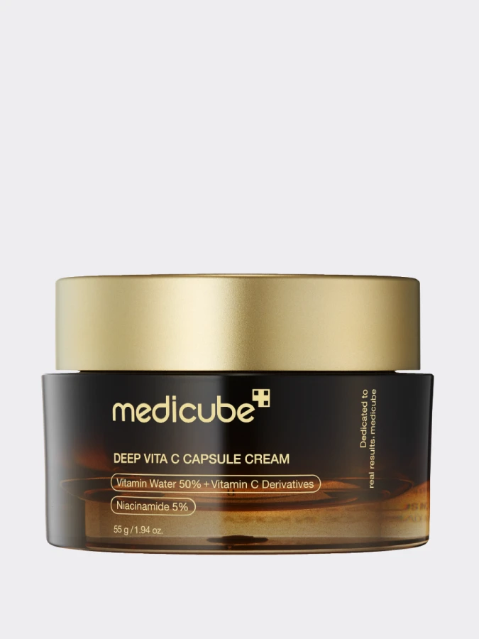 Осветляющий капсульный крем для лица витамином С Medicube Deep Vita C Capsule Cream