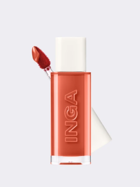 Стойкий глянцевый тинт для губ INGA Water Glow Lip Tint Brook