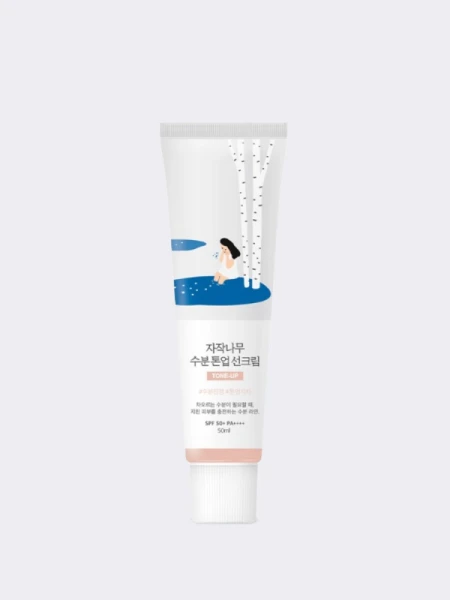 Осветляющий солнцезащитный крем с берёзовым соком Round Lab Birch Juice Tone-Up Sun Cream SPF50+ PA++++ Осветляющий солнцезащитный крем с берёзовым соком Round Lab Birch Juice Tone-Up Sun Cream SPF50+ PA++++