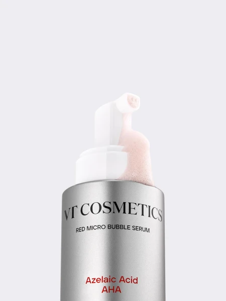 Отшелушивающая пузырьковая сыворотка с кислотами VT Az AHA Red Micro Bubble Serum