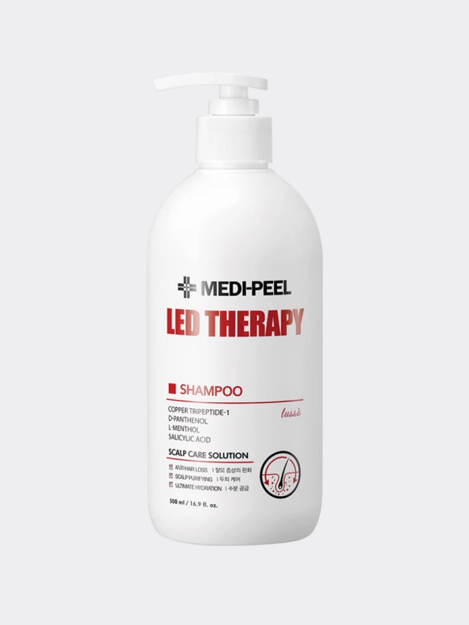 Укрепляющий шампунь с пептидами Medi-Peel Led Therapy Shampoo