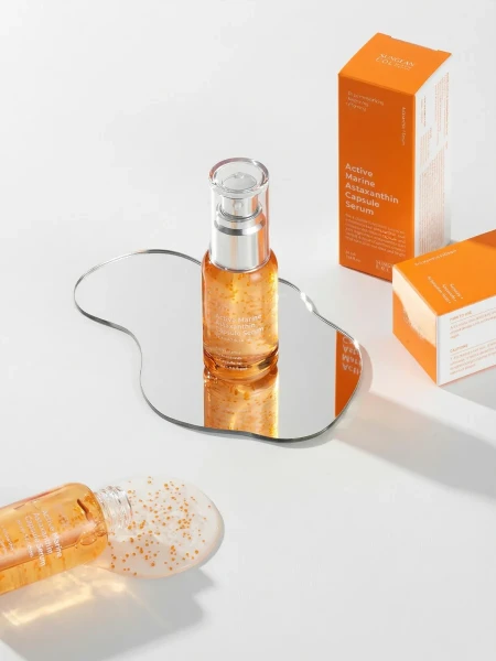 Осветляющая капсульная сыворотка с астаксантином Sungboon Editor Active Marine Astaxanthin Capsule Serum