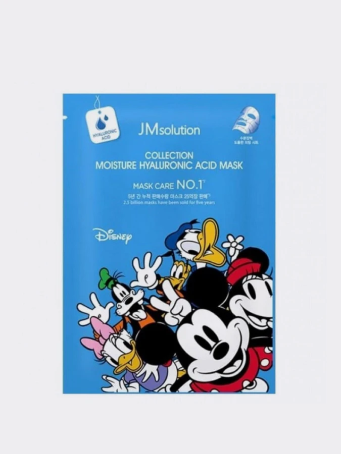 Увлажняющая тканевая маска с гиалуроновой кислотой JMSolution Disney Collection Moisture Hyaluronic Acid Mask